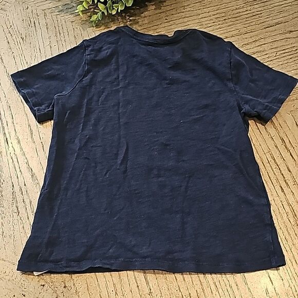 Gap shark sequin t shirt size S boys navy - Picture 5 of 7